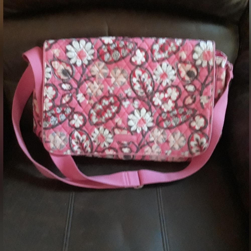 Vera Bradley Messenger Bag Blush Pink